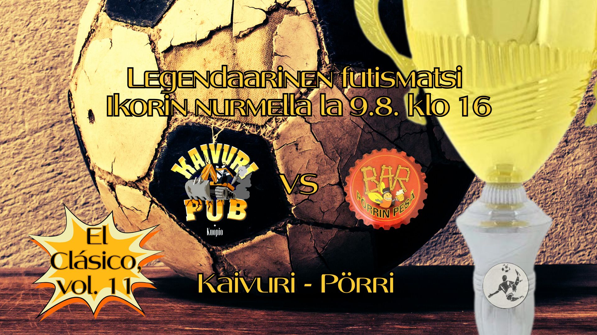 Read more about the article HUIPPUFUTISTA! KAIVURI vs. PÖRRI