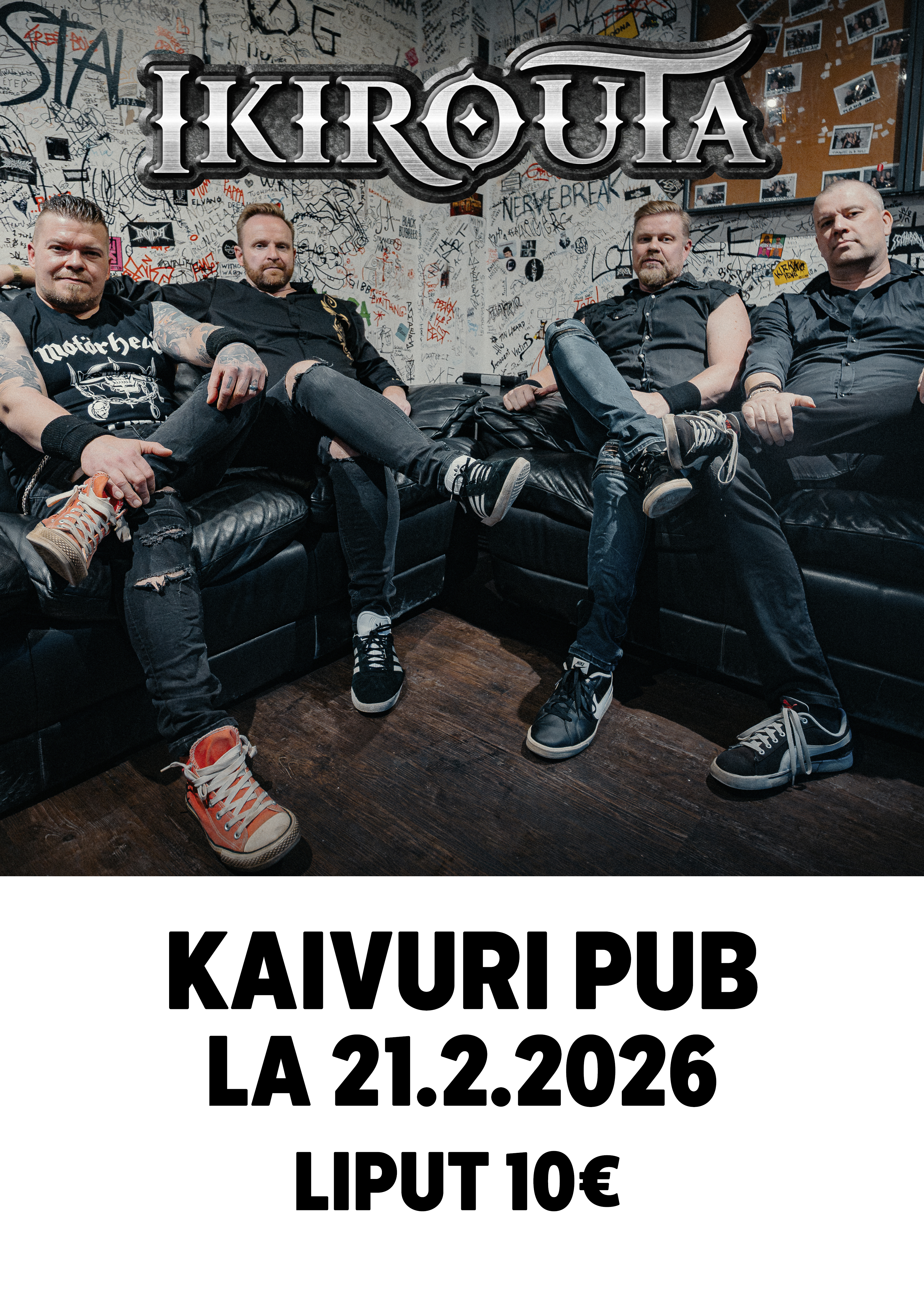 Read more about the article IKIROUTA  |  live @ Kaivuri Pub la 21.2.