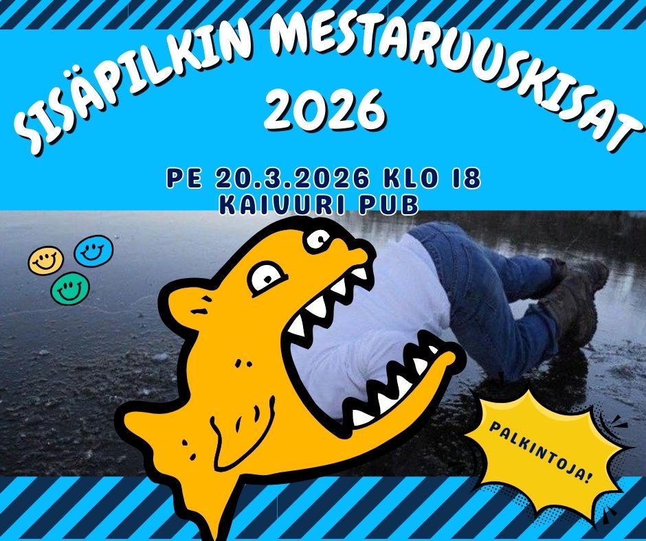 Read more about the article SISÄPILKKIMESTARI 2026
