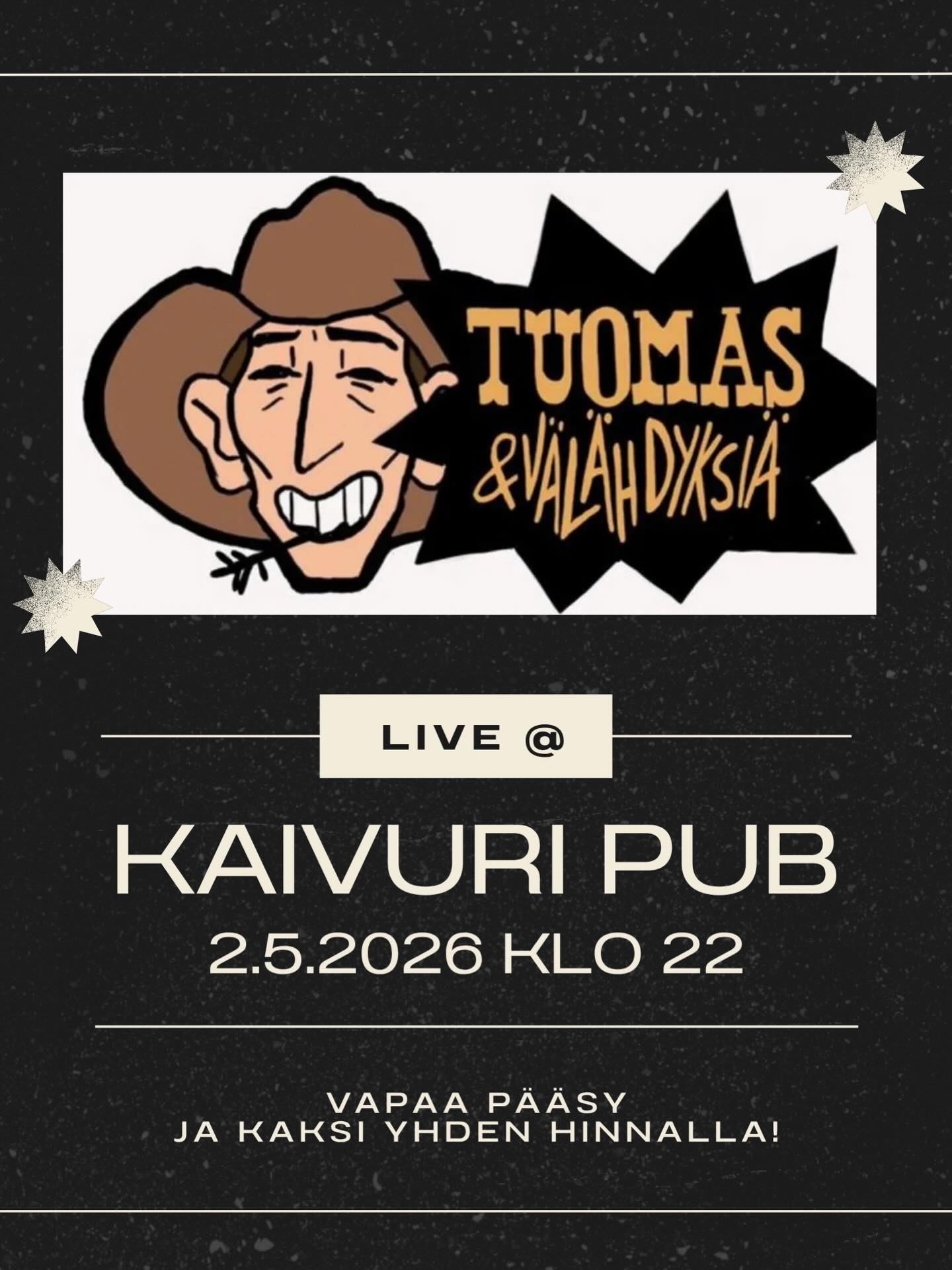 TUOMAS & VÄLÄHDYKSIÄ