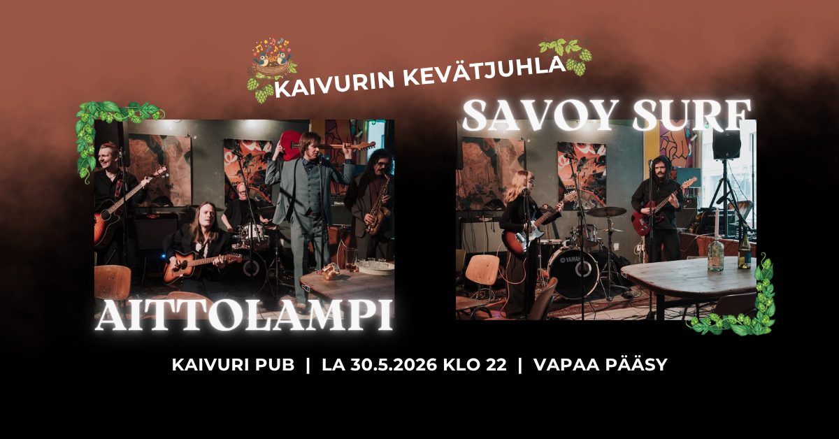 Read more about the article Kaivurin kevätjuhla: Savoy Surf & Aittolampi