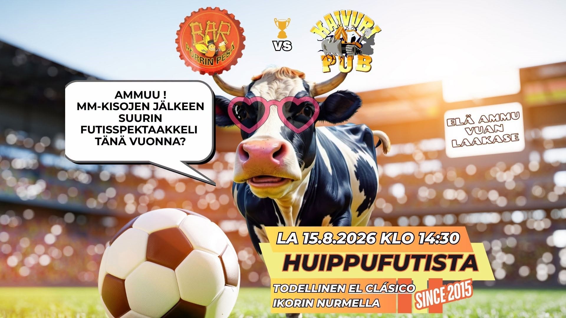 PÖRRI vs. KAIVURI 2026 | Futista Ikorin kentällä